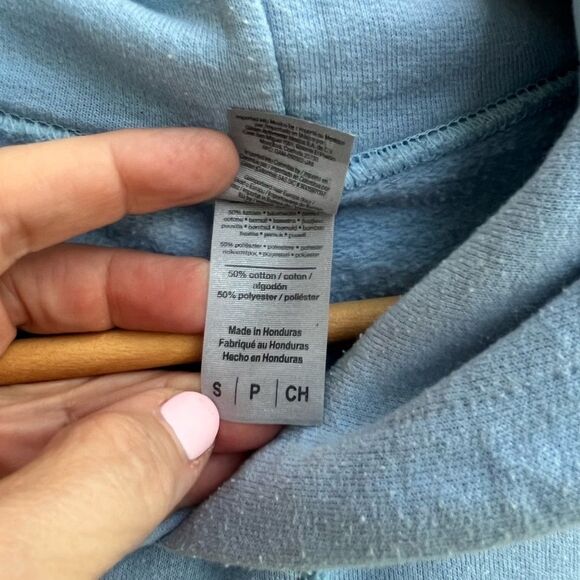 Clare Siobhán Mushroom Hoodie – Official Merch – Sky Blue Size Small - Picture 5 of 10